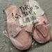 Victoria's Secret Shoes | Nib Victoria’s Secret Slippers Pink - Sz S 5/6 | Color: Pink | Size: Small 5 - 6