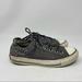 Converse Shoes | Converse Gray Decal Print Low Top Sneakers Size 6.5 | Color: Gray | Size: 6.5