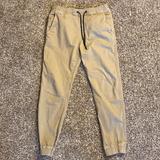 American Eagle Outfitters Pants | American Eagle Active Flex Jogger Khakis | Color: Tan | Size: S