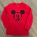 Disney Shirts & Tops | Disney Jumping Bean Red Waffle Long Sleeve Shirt. Size 3t. | Color: Red | Size: 3tb