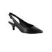 Wide Width Women's Faye Pumps by Easy Street® in Black (Size 12 W)