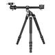 Vanguard VEO 3T+ 264CB Versatile Carbon Fibre Travel Tripod with Dual Axis Ball Head – 15kg Load Capacity