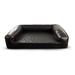 BuddyRest Grand Supreme Premium Leather Memory Foam Dog Bed Leather/Memory Foam in Brown | 9 H x 33 W x 24 D in | Wayfair GS103