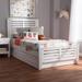 Red Barrel Studio® Ilario Twin Platform Bed Wood in White | 40.55 H x 40.94 W x 77.01 D in | Wayfair BDC7E67505DE4A3392F569B349FD5461