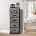 Dresser w/ 5 Drawers Furniture Tall Storage Organizer Unit for Bedroom