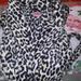Kate Spade Intimates & Sleepwear | Kate Spade Leopard Print Plush Robe | Color: Black/White | Size: Xl