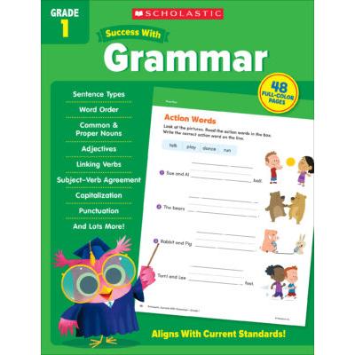 Scholastic Success With Grade 1: Grammar