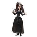 Harry Potter Bellatrix Lestrange Doll - Collectible Doll With Signature Black Dress, Necklace & Wand - Flexible Joints - 10' Tall - Gift for Kids 6+