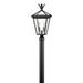 Hinkley Lighting Palma 21 Inch Tall 2 Light Outdoor Post Lamp - 26091BK