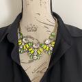 J. Crew Jewelry | J.Crew Charm Necklace 16.5" | Color: Green/Yellow | Size: Os
