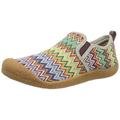 KEEN Women's Howser Canvas Slip-On Slipper, Chevron/Plaza Taupe, 8.5 UK