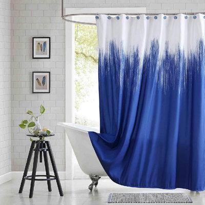 Shower Curtain Waterproof White Fabric, What Size Do Shower Curtains Come In