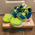 Adidas Shoes | Adidas Disney Pixar Toy Story Alien Deep Threat C Kids Sneaker Sz 13.5 Rare New | Color: Blue/Green | Size: 13.5b