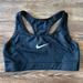 Nike Intimates & Sleepwear | Nike Dri-Fit Classic Black Sports Bra Size Medium | Color: Black | Size: M