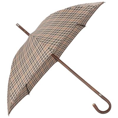 doppler Kastanie Stockschirm 91 cm check beige-brown Nude Herren Image