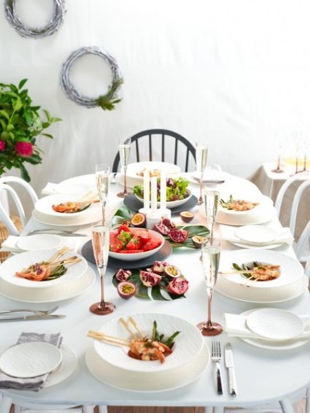 Villeroy & Boch Manufacture Rock Blanc Gourmetteller / Servierplatte quadratisch 32,5cm Image