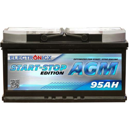 Agm Autobatterie Starterbatterie Batterie Start-Stop 95 ah 12V 850A – Electronicx