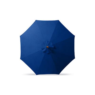 7-1/2' Round Outdoor Market Umbrella - Leaf, Endura Teak - Frontgate