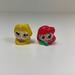 Disney Toys | Disney Doorables Ariel And Rapunzel Series 1-3 | Color: Red/Yellow | Size: Osg