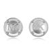 Michael Kors Jewelry | Michael Kors Mk Logo Stud Earrings | Color: Silver | Size: Os