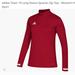 Adidas Tops | Adidas Team 19 Long Sleeve Quarter-Zip Top - Women's Multi-Sport.Sz:2xl Nwt | Color: Red/White | Size: Xxl