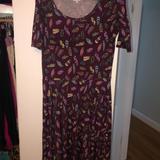 Lularoe Dresses | Lularoe Nicole Xl | Color: Black | Size: Xl