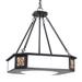 Arroyo Craftsman Saint Clair 22 Inch Large Pendant - SCCH-21-OF-BZ