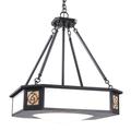 Arroyo Craftsman Saint Clair 22 Inch Large Pendant - SCCH-21-AM-BK