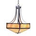 Arroyo Craftsman Saint George 20 Inch Large Pendant - SGCH-20-AM-BZ