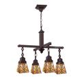 Meyda Lighting Glasgow Bungalow 26 Inch 4 Light Chandelier - 24273