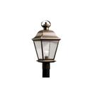 Kichler Lighting Mount Vernon 20 Inch Tall 1 Light Outdoor Post Lamp - 9909OZ