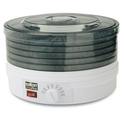 Salton VitaPro Kitchen Countertop Food Dehydrator with Adjustable Heat Control - 5.9