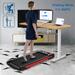 2.5 HP Folding Treadmill Remote Control & LED Display Walking Running Jogging