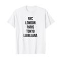 Funny Ljubljana Slovenia Slovenian Souvenir T-Shirt