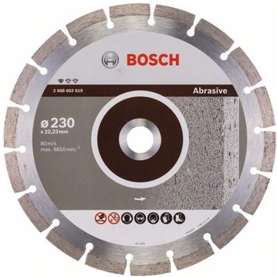 Bosch - Diamanttrennscheibe Standard for Abrasive, 230 x 22,23 x 2,3 x 10 mm Image