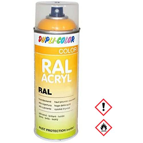 Dupli Color RAL Acryl Spray Glänzend RAL 1021 Spraydose 400ml