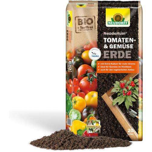 NeudoHum Tomaten- und GemüseErde - 20 Liter - Neudorff