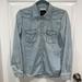 American Eagle Outfitters Tops | American Eagle Denim Button Up | Color: Blue | Size: M