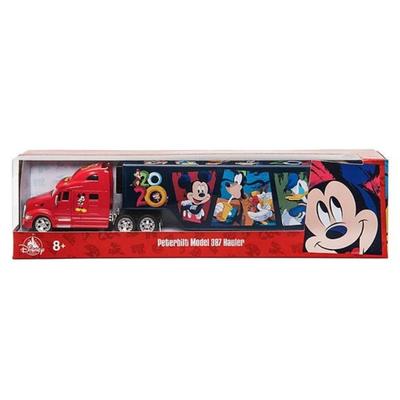 Disney Toys | Disney Parks 2020 Peterbilt Hauler Truck Trailer | Color: Black | Size: 14”