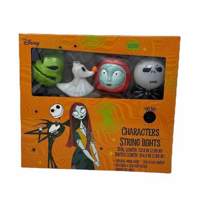 Disney Holiday | Disney Nightmare Before Christmas Musical Character String Lights Jack Sally | Color: Blue/White | Size: Os