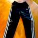 Adidas Bottoms | Adidas Boys Small Slim Fit Sweat Pants. Polyester Size 7-8 | Color: Black | Size: 8b