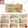 Putuo – citations en bois pour décoration murale cadeau d'amitié amour amour amour