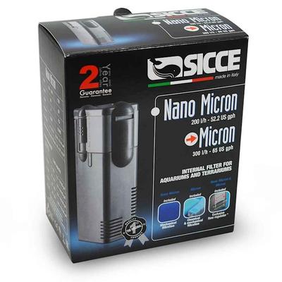 Sicce Easy Line Micron Internal Filter, 65 gal/hr