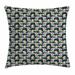 East Urban Home Ambesonne Cactus Throw Pillow Cushion Cover, Foliage Pattern w/ Watercolor Effect Mexican Indigenous Flowers Botany Inspired | Wayfair