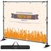 VEVOR Freestanding Backdrop Banner Stand Adjustable Height & Width for Trade Show Wall Exhibitor Photo Booth Background | Wayfair