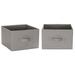 Rebrilliant Mailo Wide 7.5" H x 11.5" W x 11.5" D Organizer Set in Gray | 7.5 H x 11.5 W x 11.5 D in | Wayfair F82B40C54B4446B2BA88B5C0894F89A9