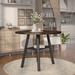 Latitude Run® Hadrie Counter Height Drop Leaf Dining Table Wood in Gray | 36 H in | Wayfair 83097F2C591847508AB0480D1446424D