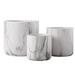 Wade Logan® Allejah 3-Piece Cearmic Pot Planter Set Ceramic | 7.5 H x 8 W x 8 D in | Wayfair B8941C0515914C53ABADADA71FD2A378