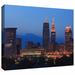 ArtWall 'Cleveland 17' by Cody York Photographic Print on Wrapped Canvas Metal in White | 32 H x 48 W x 2 D in | Wayfair 0yor030a3248f