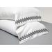 Amity Home Malfia 400 Thread Count Geometric Cotton Blend Sateen Sheet Set Cotton in Gray | Queen | Wayfair 17209AQ